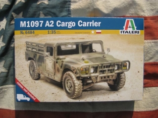 Italeri 6484 M1097 A2 Cargo Carrier 